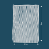 Wäschenetz 50x 70cm PES1 weiß