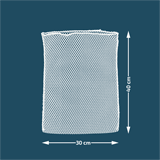 Wäschenetz 30x 40cm PES2 weiß