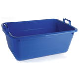 Wanne, 85 l, blau