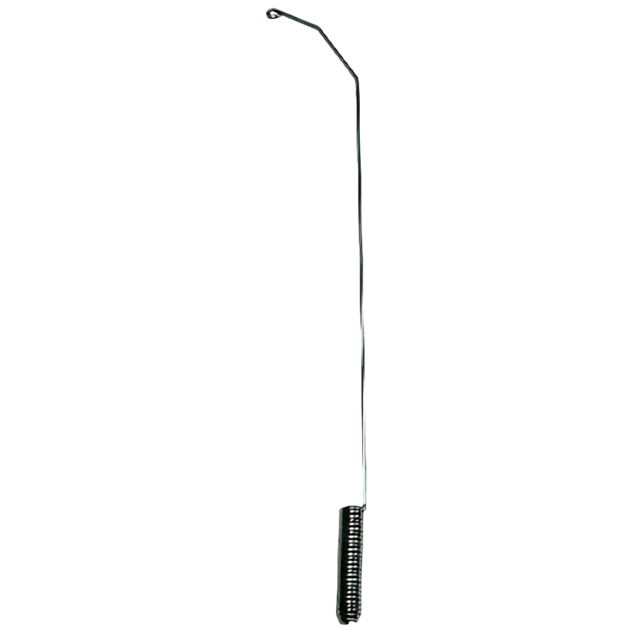 Bügelpeitsche mit Feder