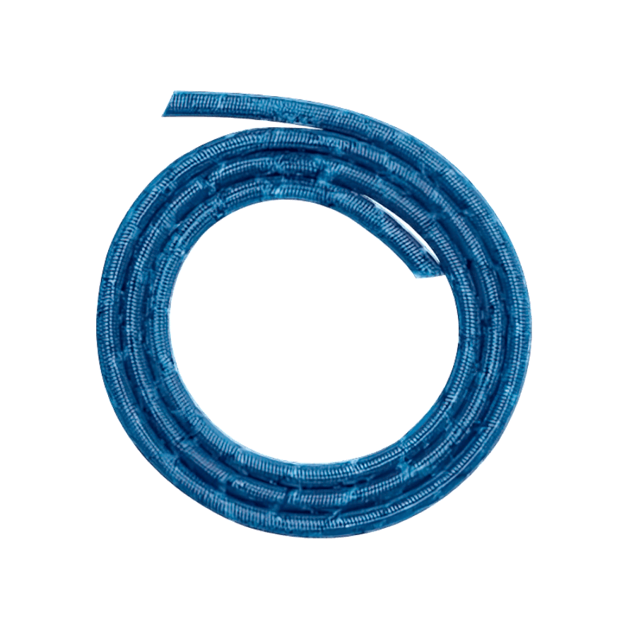 Dampfschlauch blau Silikon HT