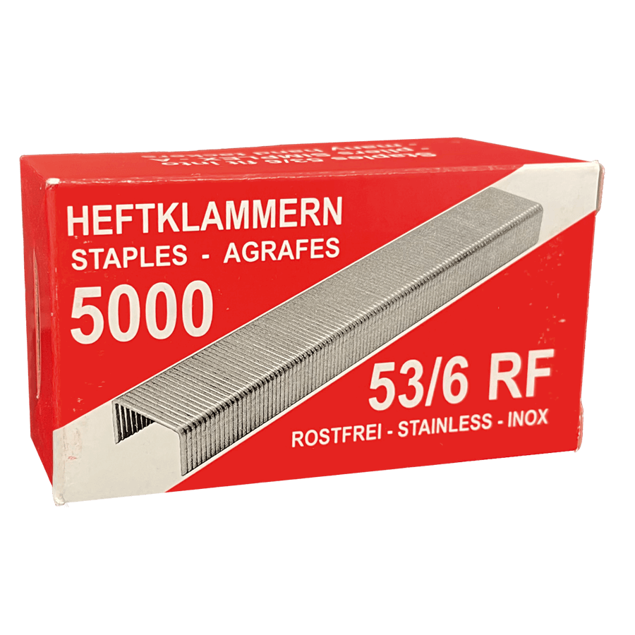 Heftklammern ACE Simplex rostfrei  53/6