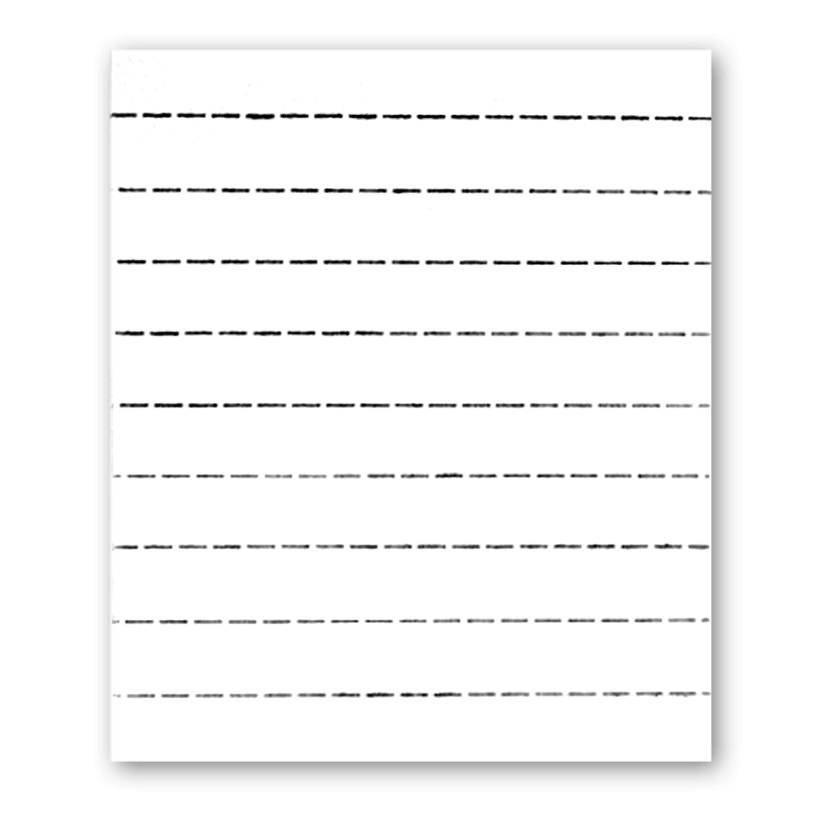 Knopflochstreifen weiß ohne Nr