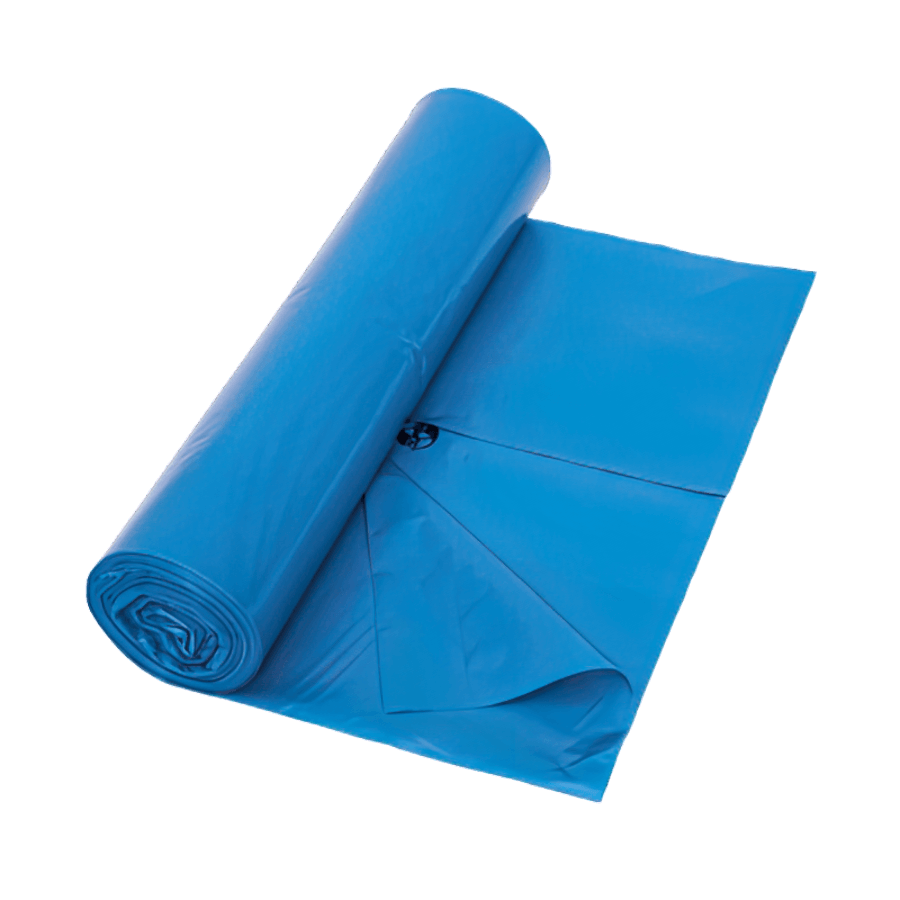 Kunststoffsack 40 my, blau