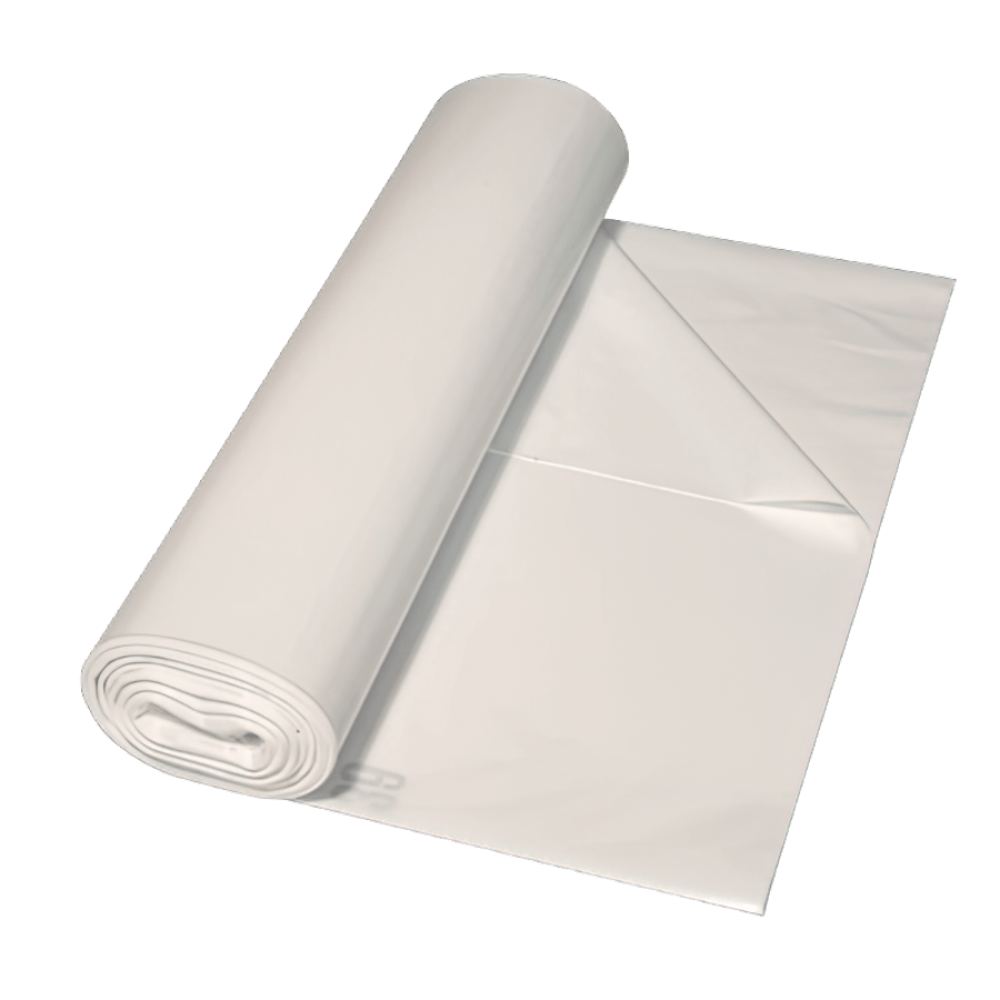 Kunststoffsack 40 my, weiß