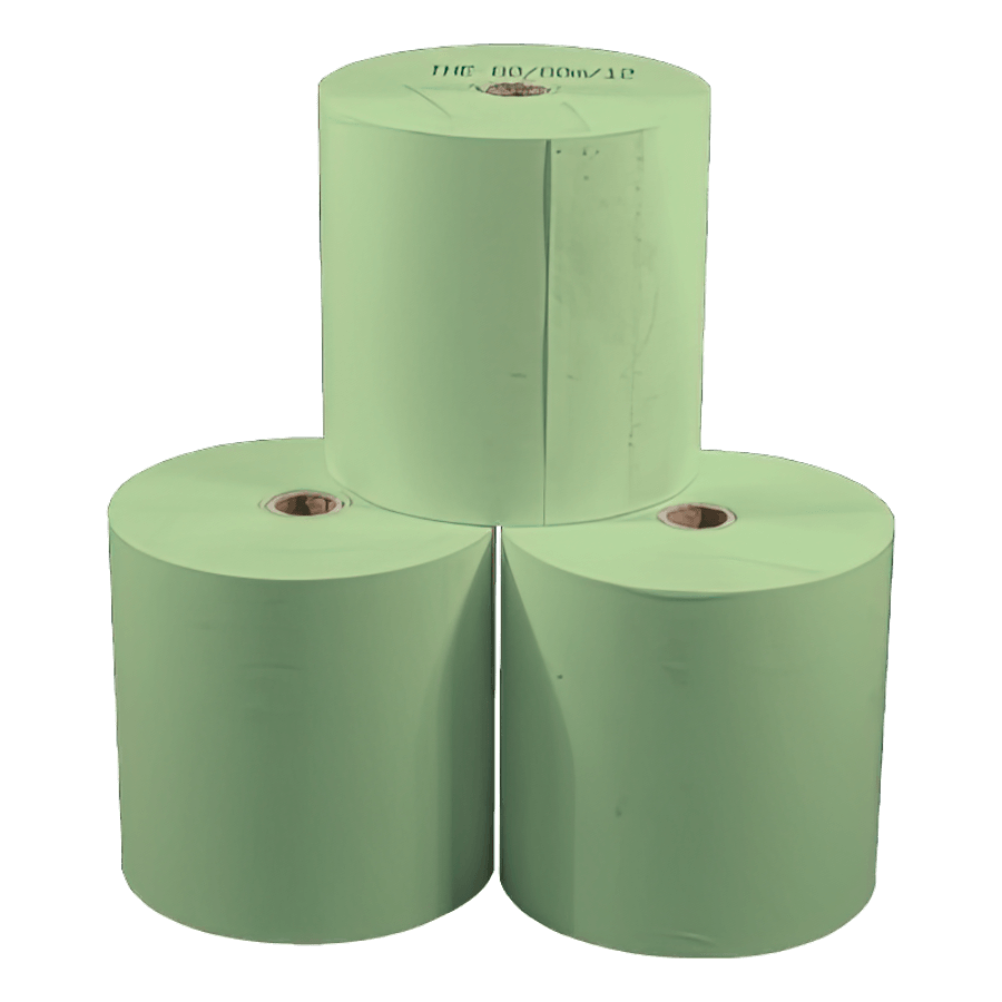 Thermorolle blanco grün 80/80m