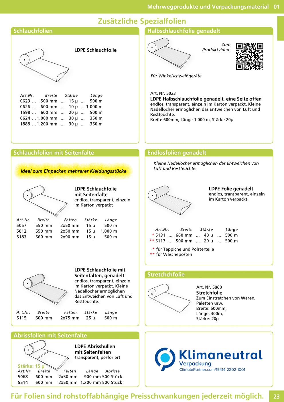 Produkte im Katalog