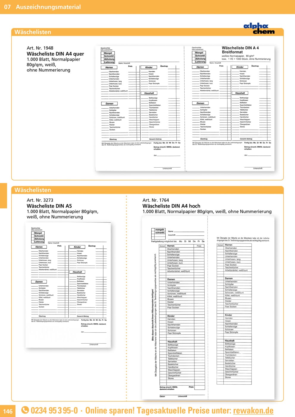 Produkte im Katalog